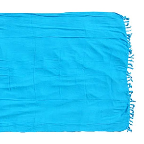 Turquoise Short Sarong - Picture 3 of 3